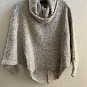 VICI Omaha Pocketed Cowl Neck Dolman Sweater - Small